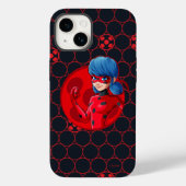 Ladybug Red Badge Case-Mate iPhone Case (Achterkant)