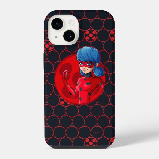 Ladybug Red Badge iPhone Hoesje (Achterkant)