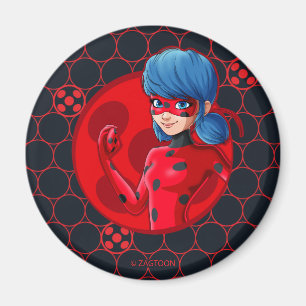 Ladybug Red Badge Magneet