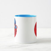 Ladybug Red Badge Mok (Midden)