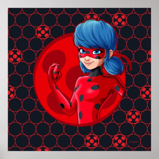 Ladybug Red Badge Poster (Voorkant)