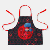 Ladybug Red Badge Schort (Voorkant)