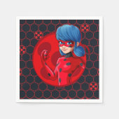 Ladybug Red Badge Servet (Voorkant)