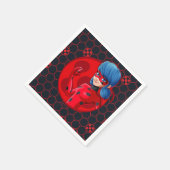 Ladybug Red Badge Servet (Hoek)