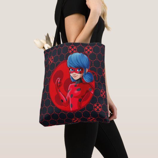 Ladybug Red Badge Tote Bag (Dichtbij)