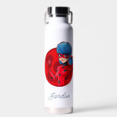 Ladybug Red Badge Waterfles (Voorkant)