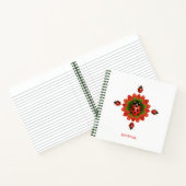 Ladybug Red + Green + White Journal 8.5" X 8'5" Notitieboek (Binnen)