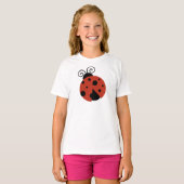 Ladybug, Red Ladybug, Cute Ladybug, Ladybird T-shirt (Voorkant volledig)