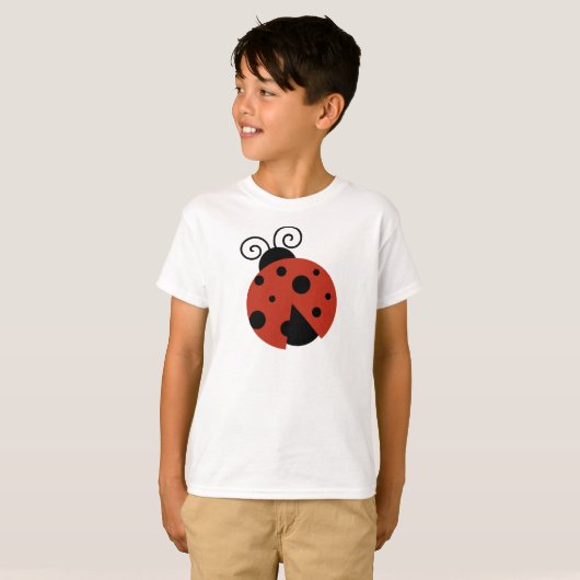 Ladybug, Red Ladybug, Cute Ladybug, Ladybird T-shirt (Voorkant volledig)