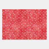 Ladybug Red White Dots Birthday Inpakpapier Vel (Voorkant 3)
