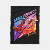Ladybug & Rena Rouge | Beste vrienden Fleece Deken (Voorkant)
