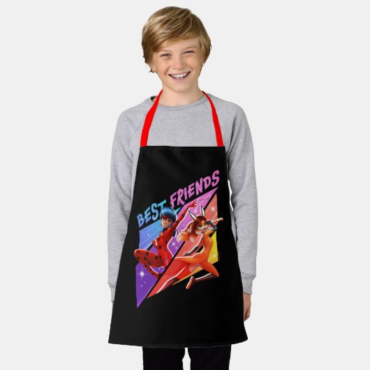 Ladybug & Rena Rouge | Beste vrienden Schort (Gedragen)