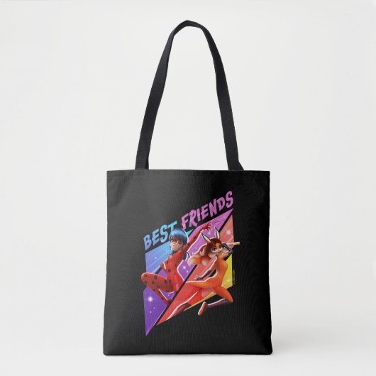 Ladybug & Rena Rouge | Beste vrienden Tote Bag (Voorkant)