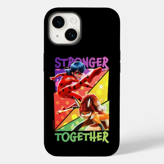 Ladybug & Rena Rouge | Sterkere samenwerking Case-Mate iPhone Case (Achterkant)