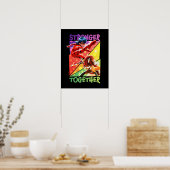 Ladybug & Rena Rouge | Sterkere samenwerking Poster (Keuken)