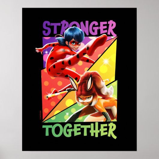 Ladybug & Rena Rouge | Sterkere samenwerking Poster (Voorkant)