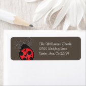 Ladybug Return Address Labels (Insitu)