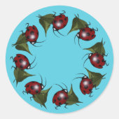 Ladybug Ring Stickers (Voorkant)