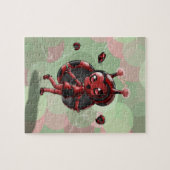 Ladybug Robot Girl Puzzle Legpuzzel (Horizontaal)