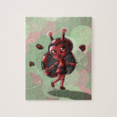 Ladybug Robot Girl Puzzle Legpuzzel (Verticaal)