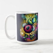 Ladybug Roller Disco Mug Koffiemok (Links)