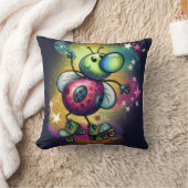 Ladybug Roller Disco Throw Pillow Kussen (Deken)