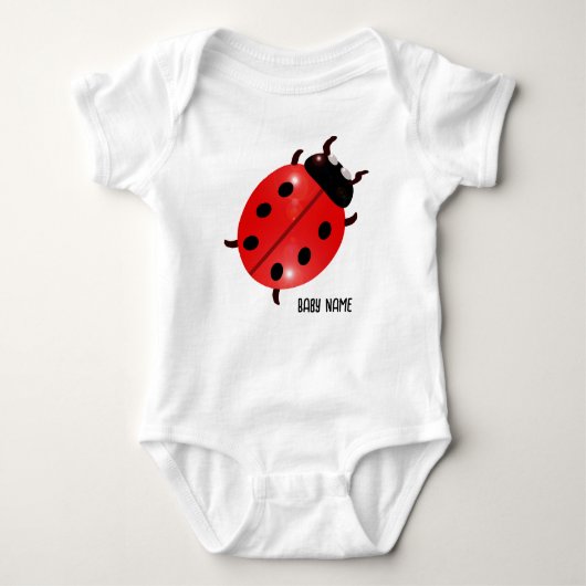 ladybug romper (Voorkant)