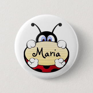 Ladybug Ronde Button 5,7 Cm