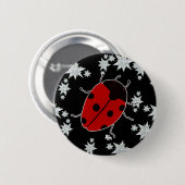LADYBUG RONDE BUTTON 5,7 CM (Voorkant /achterkant)