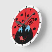 Ladybug Ronde Klok (Hoek)