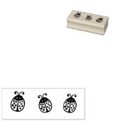Ladybug Rubber Stamp Rubberstempel (Gestempeld)