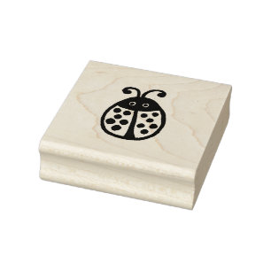 Ladybug Rubber Stamp Rubberstempel