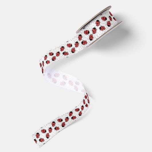 Ladybug Satijnen Lint (Achterkant)