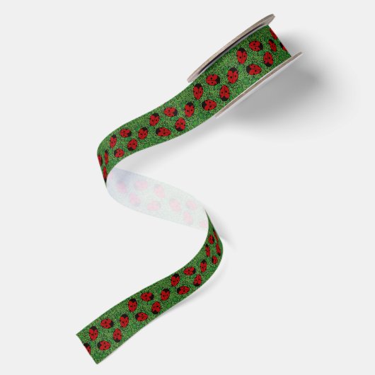 Ladybug Satijnen Lint (Achterkant)