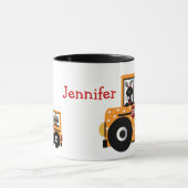 Ladybug School Bus Teacher Mok (Midden)