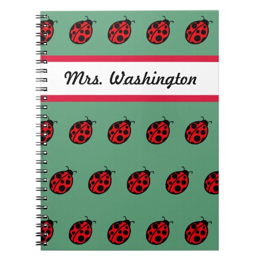 Ladybug School Notitieboek Gift (Voorkant)