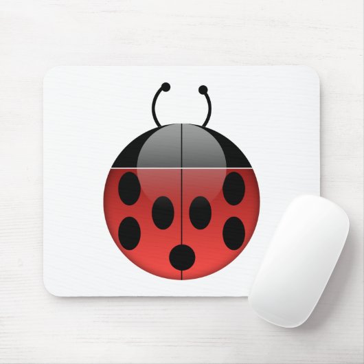 Ladybug Series 1 Mousepad Muismat (Met muis)