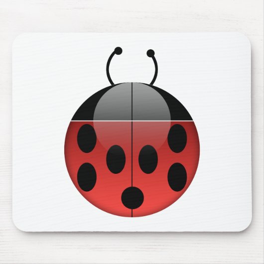 Ladybug Series 1 Mousepad Muismat (Voorkant)