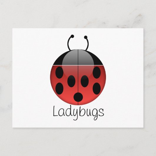 Ladybug Series 2 Briefkaart (Voorkant)