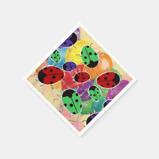 Ladybug Servet (Hoek)