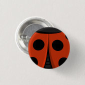 Ladybug Shell Ronde Button 3,2 Cm (Voorkant /achterkant)