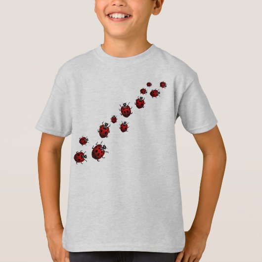 Ladybug Shirt Kind Honkbal Jersey Ladybug Shirt (Voorkant)