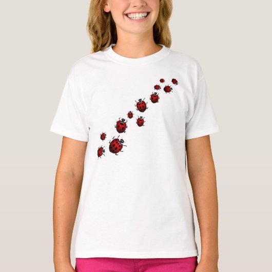 Ladybug Shirt Kind T-shirt Ladybird Shirt (Voorkant)