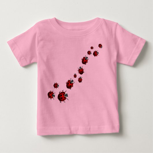 Ladybug-Shirten en Baby met Ladybug (Voorkant)
