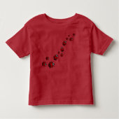 Ladybug-Shirten en Baby met Ladybug Kinder Shirts (Voorkant)