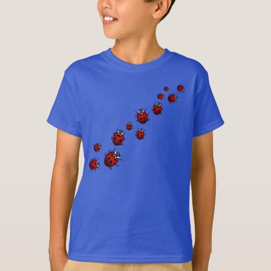Ladybug Shirten Kind Eco-vriendelijke Ladybird Shi T-shirt (Voorkant)