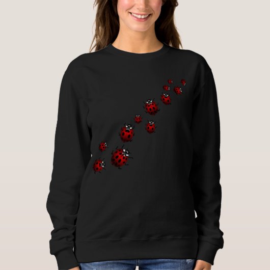 Ladybug Shirten Lady's Plus Size Ladybug Shirt (Voorkant)