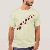 Ladybug Shirten Mannen Eco-vriendelijk Ladybug Shi T-shirt (Voorkant)