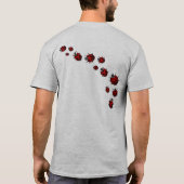 Ladybug Shirten Mannen Eco-vriendelijk Ladybug Shi T-shirt (Achterkant)