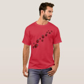 Ladybug Shirten Mannen Eco-vriendelijk Ladybug Shi T-shirt (Voorkant volledig)